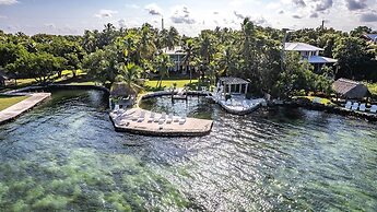 Lush Tropical Plantings In A Gated Compound Located Directly On The Fl