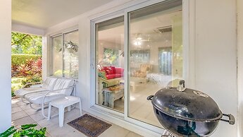 Lush Tropical Plantings In A Gated Compound Located Directly On The Fl