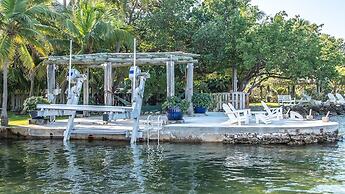 Lush Tropical Plantings In A Gated Compound Located Directly On The Fl