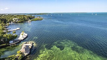 Lush Tropical Plantings In A Gated Compound Located Directly On The Fl