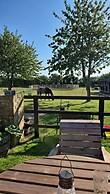 Tranquil Equestrian Escape in our Vintage Caravan