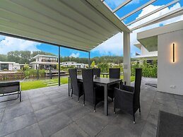 Villa With Covered Terrace and Jetty on the Water