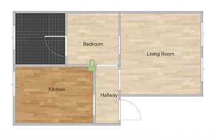 Nice 1-bed Near Copenhagen Lakes