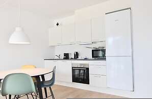 Great 1-bed w Balcony by Odense Harbour