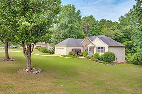 Spacious Dacula Home w/ Game Room & Peaceful Deck!