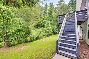 Spacious Dacula Home w/ Game Room & Peaceful Deck!