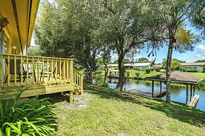 Canal-front Lake Placid Home w/ Boat Dock & Lift!