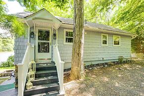 Lakefront Lusby Home w/ Fire Pit: 3 Mi to Beach!