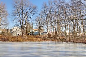 Walk to Memorial Park: Pet-friendly Bethlehem Home
