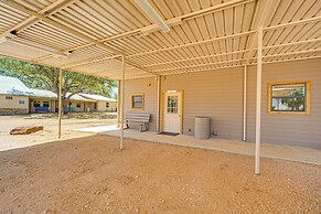 Riverfront Brady Retreat on 25 Acres!