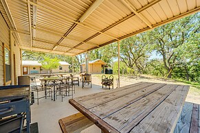 Riverfront Brady Retreat on 25 Acres!