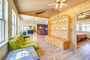 Riverfront Brady Retreat on 25 Acres!