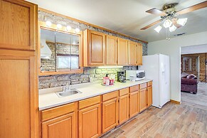 Riverfront Brady Retreat on 25 Acres!