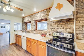 Riverfront Brady Retreat on 25 Acres!