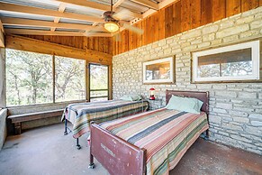 Riverfront Brady Retreat on 25 Acres!