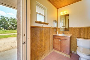 Riverfront Brady Retreat on 25 Acres!