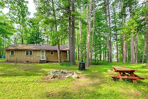 Rustic Michigan Lakeside Cabin w/ Private Dock!