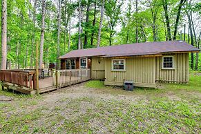 Rustic Michigan Lakeside Cabin w/ Private Dock!