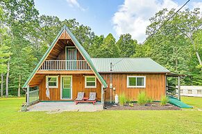 5 Mi to Cave Run Lake: Wellington Cabin w/ Deck!