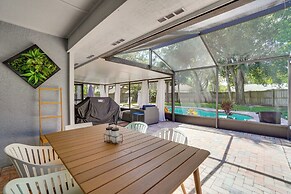 Screened Lanai + Fenced Yard: Luxe Orlando Home