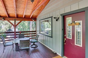 1 Mi to Lake: Crestline Cabin w/ Deck + Gas Grill!