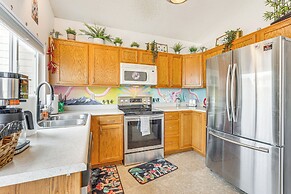 Music-themed Fountain Home w/ Fireplace & Yard!