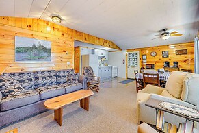 Inlet Lakefront Home: Private Dock & Beach Access!