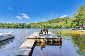 Inlet Lakefront Home: Private Dock & Beach Access!