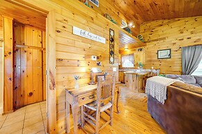 Scenic Oklahoma Studio Cabin on 80 Acres w/ Views!