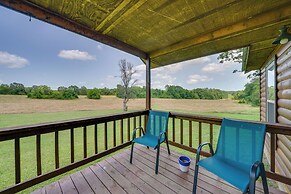 Scenic Oklahoma Studio Cabin on 80 Acres w/ Views!