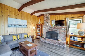 Oceanfront Cottage w/ Patio & Views in Birch Bay!