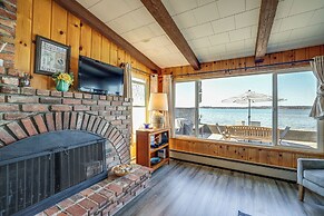 Oceanfront Cottage w/ Patio & Views in Birch Bay!