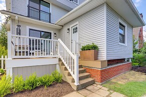 Port Clinton Home w/ Lake View - Walk to Beach!