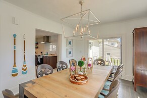 Port Clinton Home w/ Lake View - Walk to Beach!