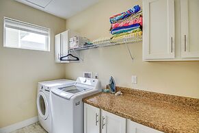 Close to Beaches: Palm Coast Home w/ Deck!