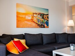 Sunny and Family Friendly Apartment Directly at the Pool