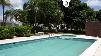 Relaxing Cancun Pools Soccer & BBQ Area