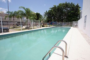 Relaxing Cancun Pools Soccer & BBQ Area