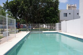 Relaxing Cancun Pools Soccer & BBQ Area