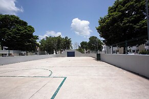 Relaxing Cancun Pools Soccer & BBQ Area