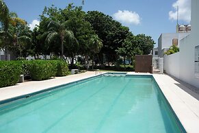 Relaxing Cancun Pools Soccer & BBQ Area