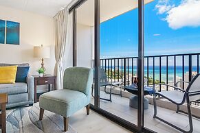 High Floor Ocean View Condo with 2 Double Beds