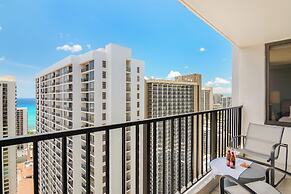 High Floor Ocean View Condo with 2 Double Beds