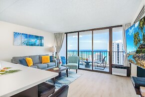 High Floor Ocean View Condo with 2 Double Beds