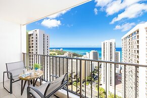 High Floor Ocean View Condo with 2 Double Beds