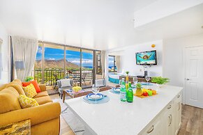 Diamond Head and Ocean views with 2 Double Beds and Parking