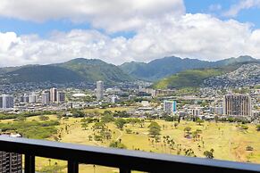 High Floor Mountain View with 2 Double Beds and Parking