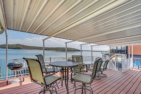 Private Dock at Waterfront Lake of the Ozarks Home