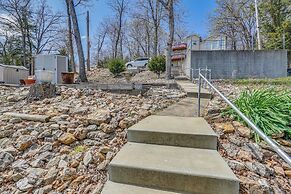 Private Dock at Waterfront Lake of the Ozarks Home