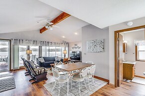 Private Dock at Waterfront Lake of the Ozarks Home